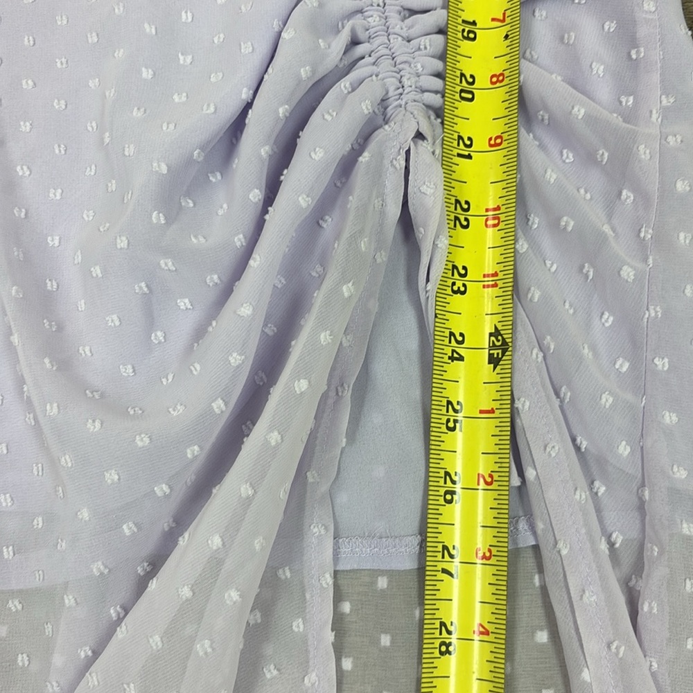 NEW White Fox MANY ROLES Midi Dress -Lilac Size Small - Picture 13 of 14